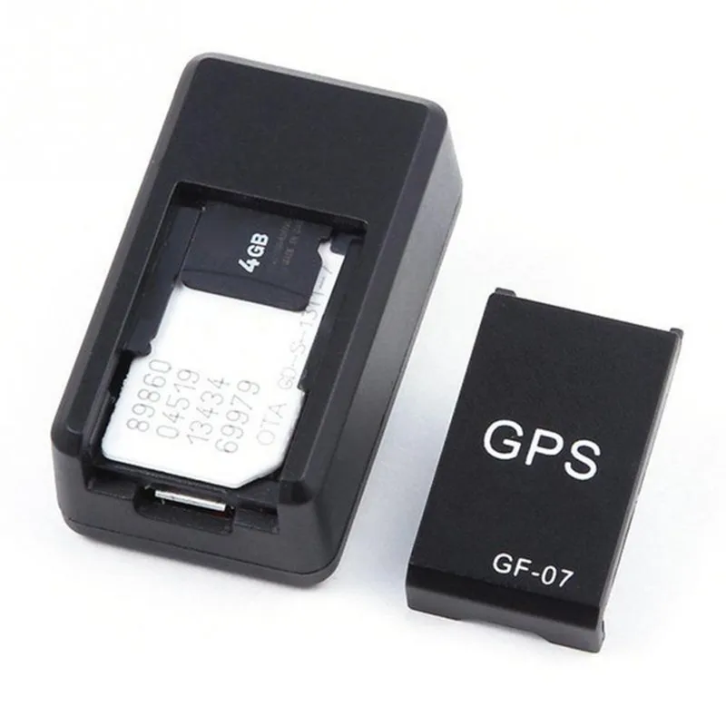 Localizzatore GPS GSM SIM per sistema di localizzazione di auto//persone GF-07 Ultra Mini GPS Dispositivo di localizzazione SOS magnetico in standby lungo Localizzatore GPS in tempo reale per veicoli