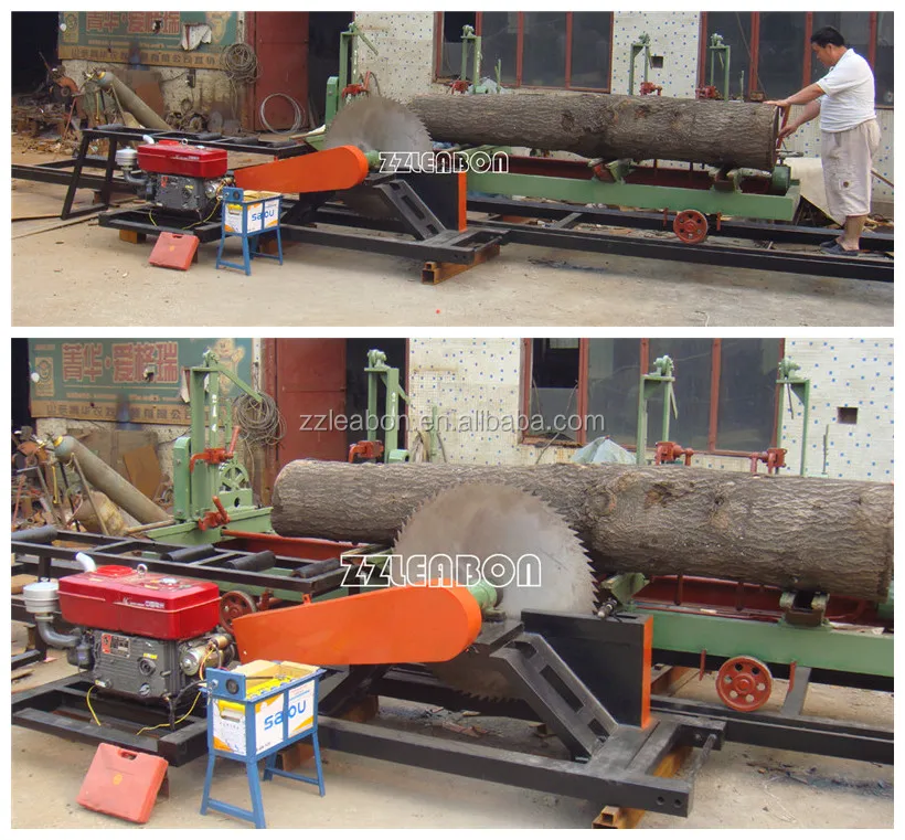 Wood Circular Sawmill With Timber Carriage (Electrical/Diesel)