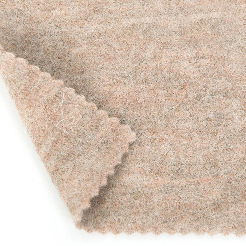 Натуральная трикотажная 100% шерстяная ткань для зимнего пальто