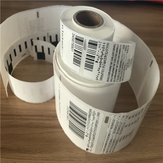 Thermal paper Label. Бумага brother dk22205.