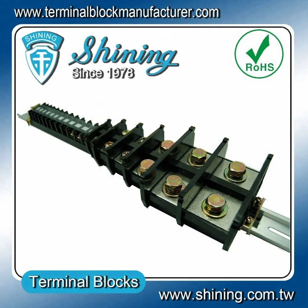 
 TA-300 Din рейка крепление 600V 300A пластиковая Клеммная колодка  