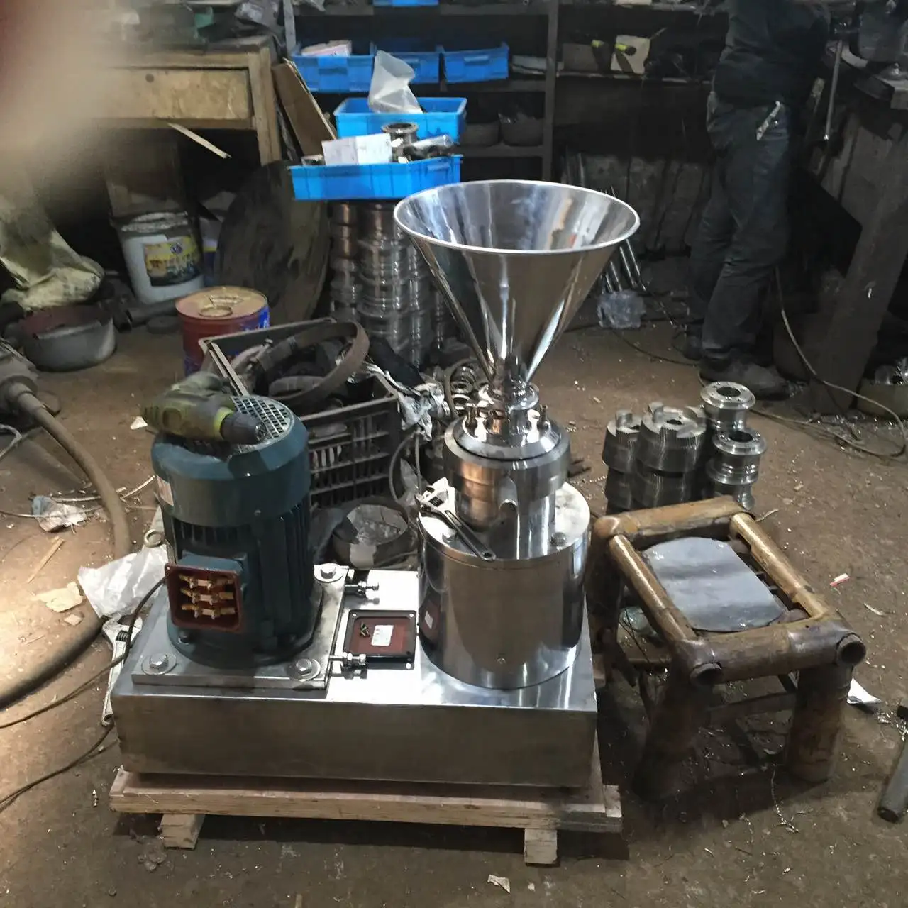 Промышленная дробилка для кукурузы, дробилка и машина для смешивания