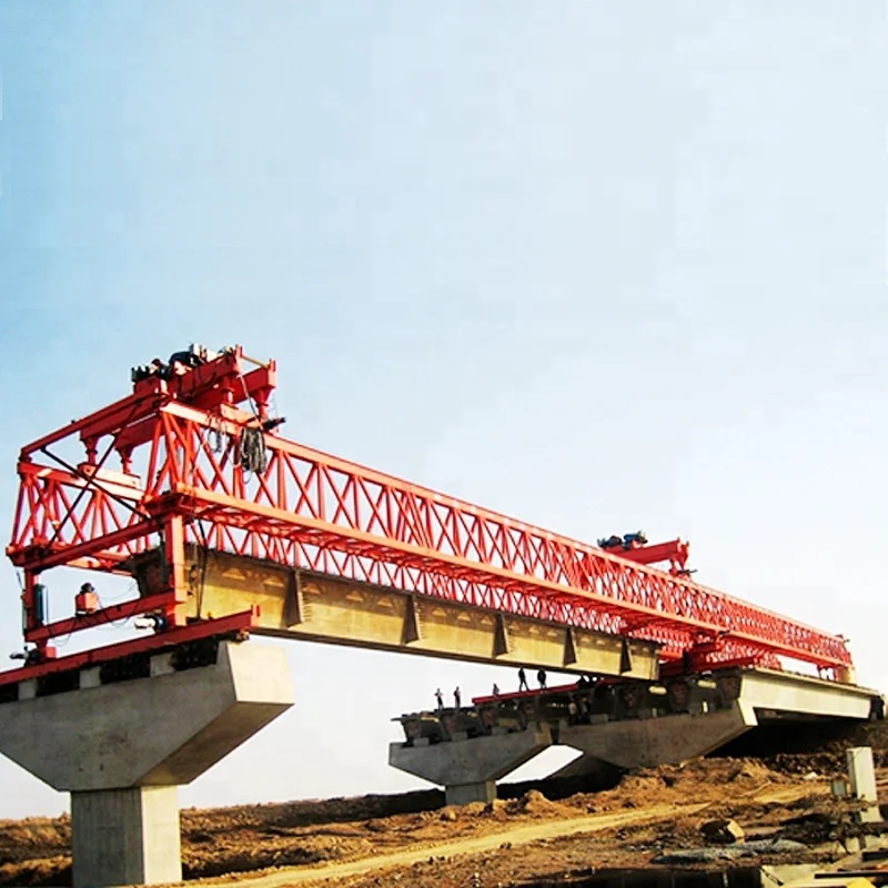 150t 45m Bridge Girder Erection Machines Launching Gantry Crane for Highway Construction