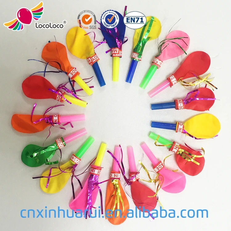 Wholesale Custom 100% Natural 6 Inch Whistle Balloons for Children