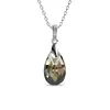 Brass With 18k White Gold Plated Luxury Brand Inspired Necklace