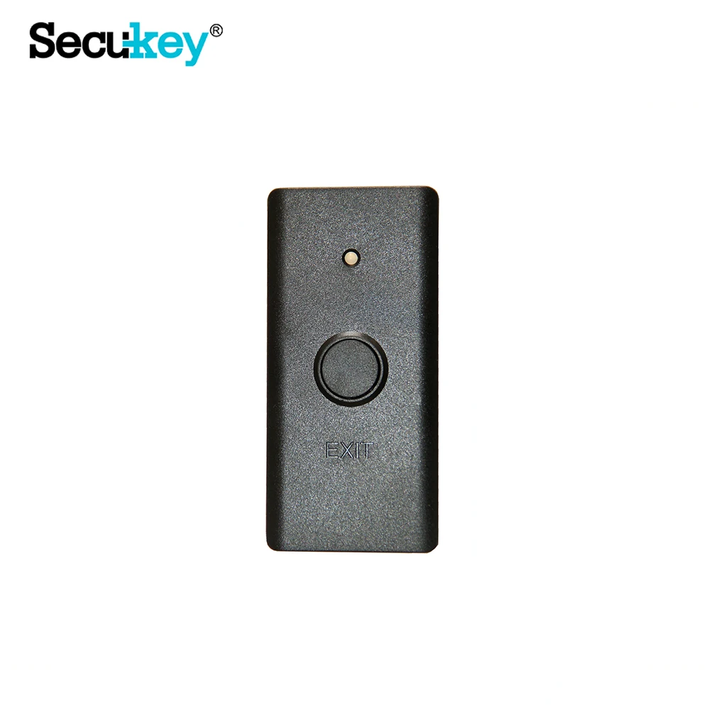 433MHz Rolling Code Wireless Exit Button With Dry Contact Receiver