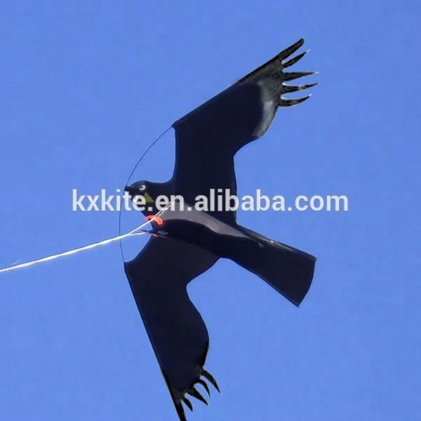 Hawk Kite  As a Bird Scarer with 6m Pole and Ground Stake