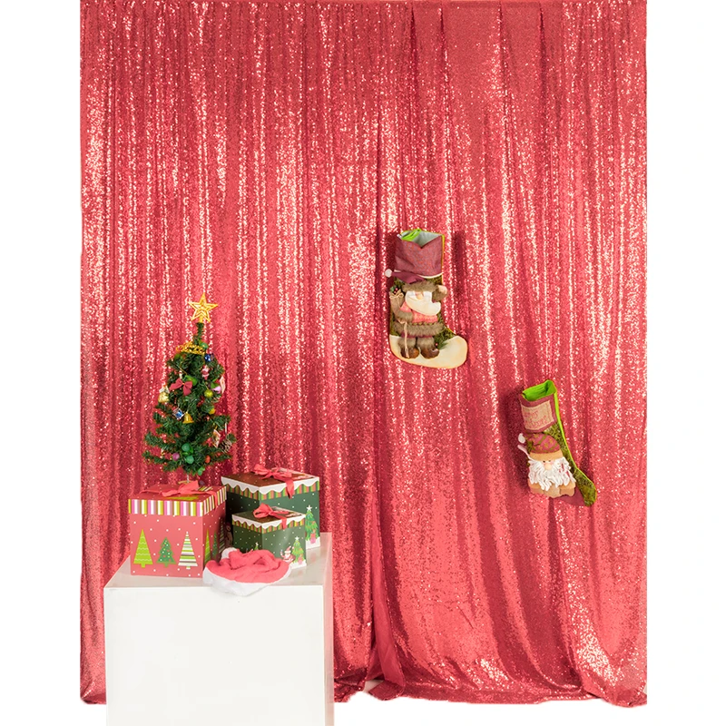 Silver Color Church Backdrop Curtain Church Backdrop Decoration Silver Beads Curtain Fabric