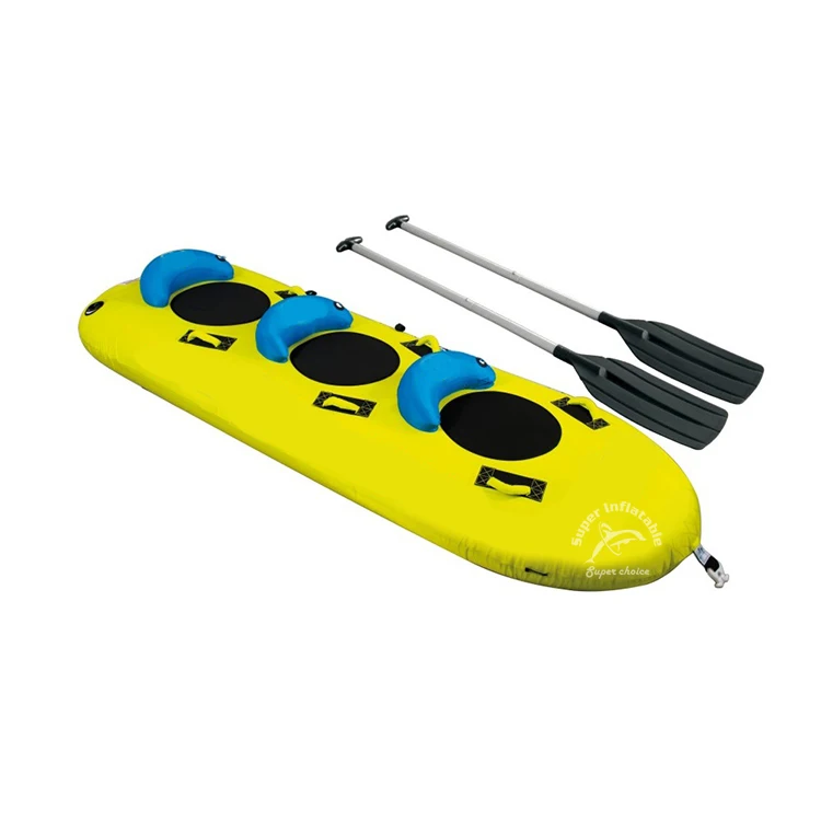 Triple Riders Jet Ski Boat Tube Inflatable Kayak Towable Apache Tube 3 ...