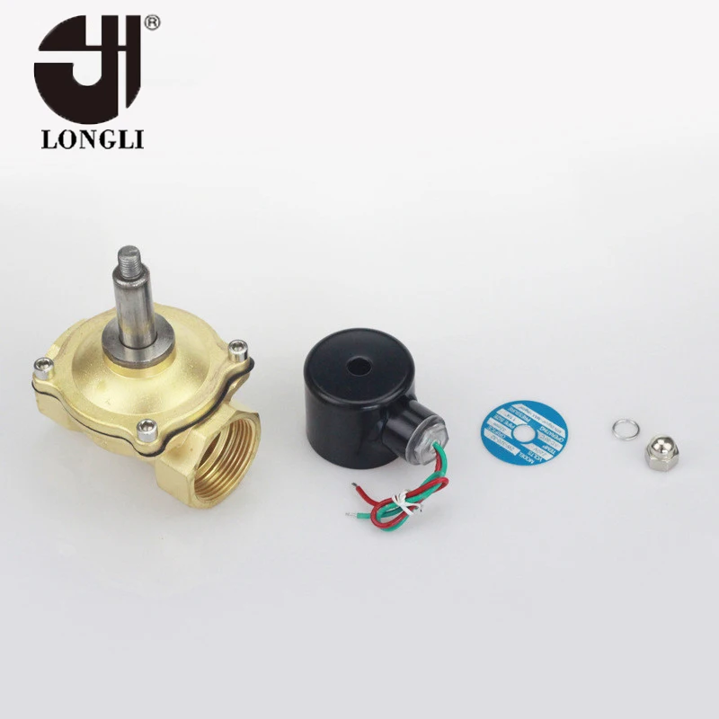 
 2W - 320 - 32 high performance 220 volt 1.2 inch brass water solenoid valve  