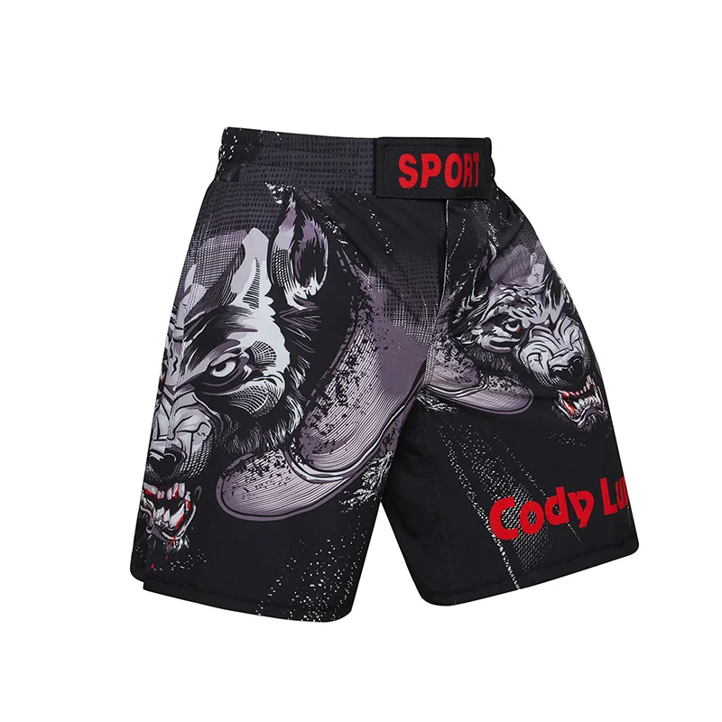 Custom Sublimated MMA Shorts Boxing Fight Gym Shorts for Men