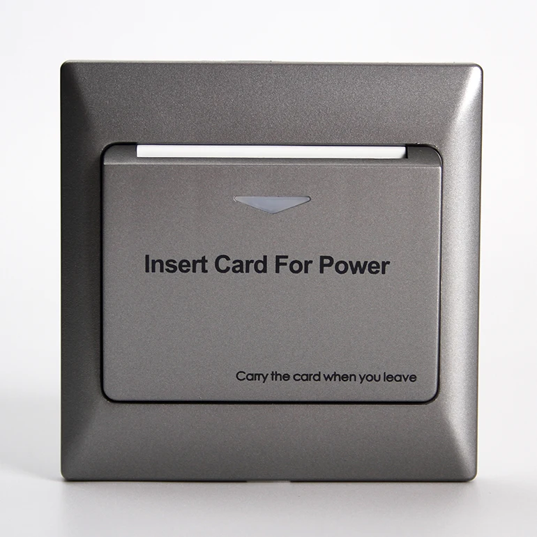 Hotel Key Card Panel Door Lock Card Holder Switch for Room Energy Saving