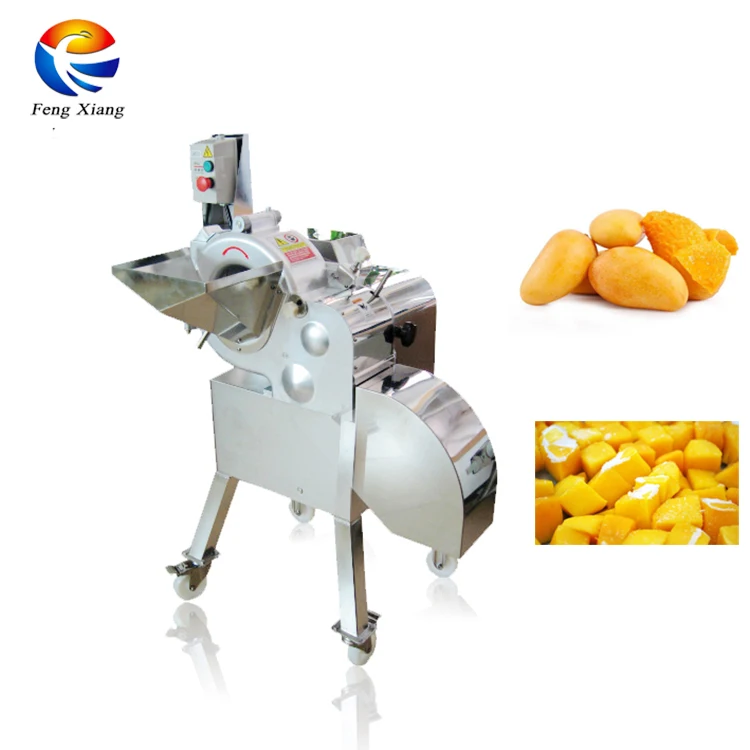 Vegetable and Fruit Cube Cutting Machine Potato Dicer Mango Cutting  Pineapple Dicing Machine
