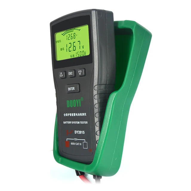 DY2015 Automotive Battery Tester Electric Vehicle Battery Capacity Tester 12V 60A Battery System Meter