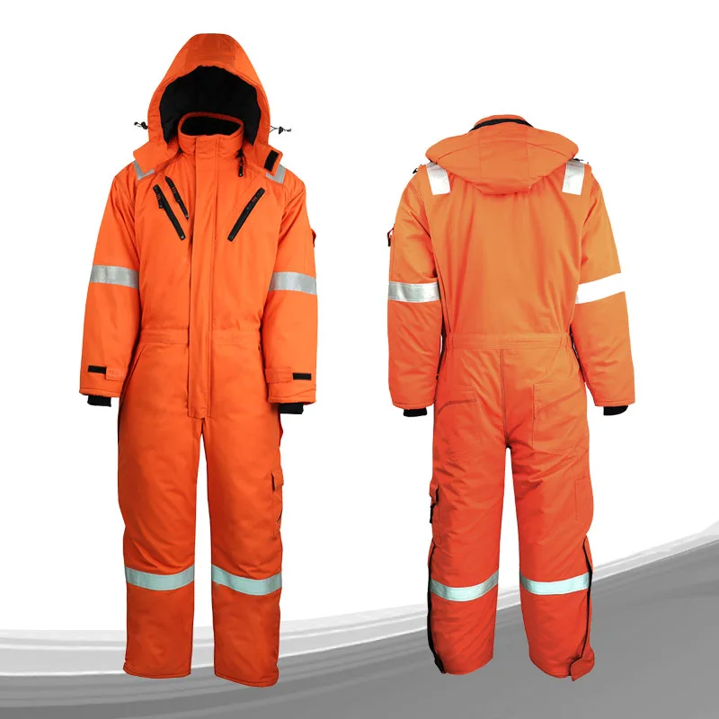 Fr Winter Coverall Insulated Coverall Extreme Cold Protection En Iso