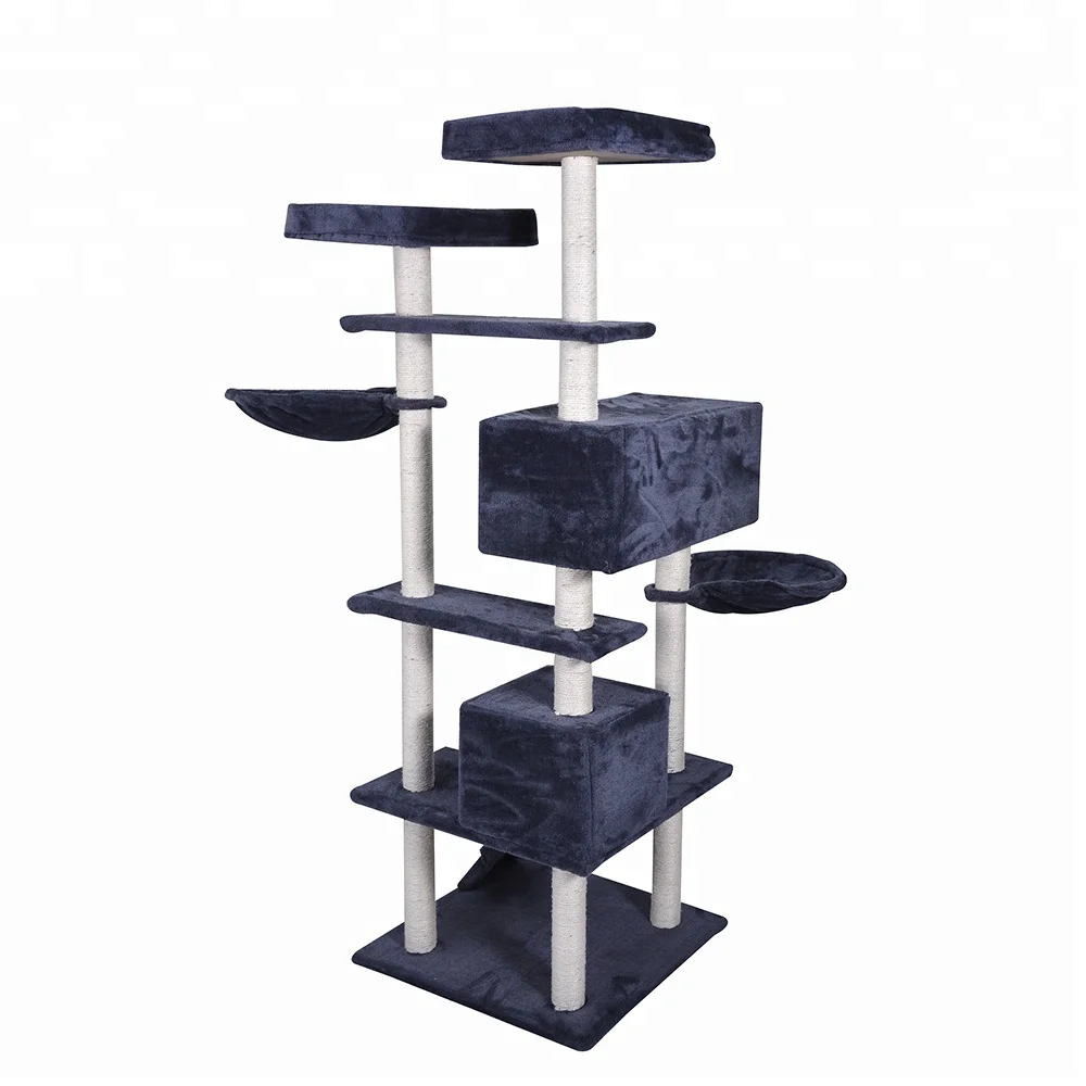 Роскошный деревянный домик для кошек «сделай сам»