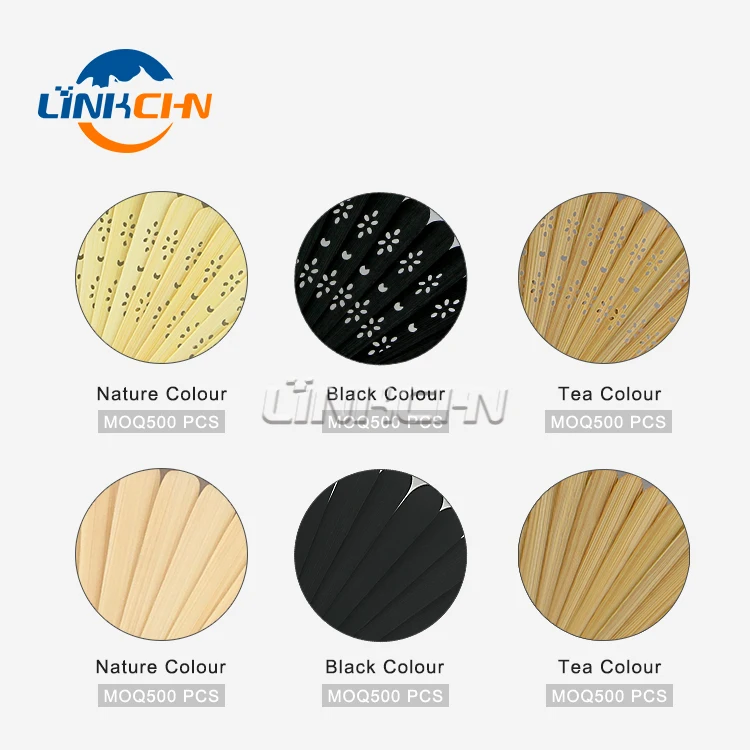 Сделанные на заказ свадебные приглашения из бамбука бумажные ручные вееры