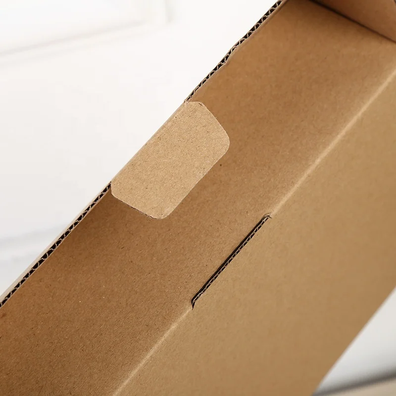 Производитель индивидуальная переработанная бумага гофрированная упаковочная коробка складные коробки для доставки с