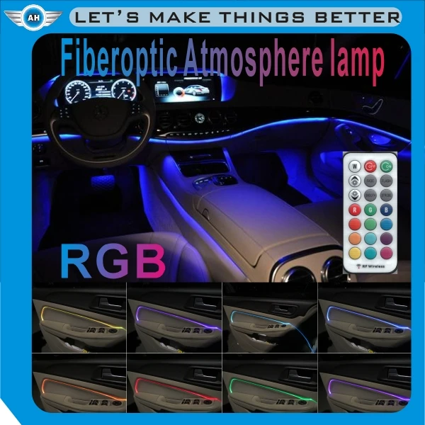 High Quality Led Auto RGB Car Bule Atmosphere Light for All Car 3 Led Ambiient Lamp