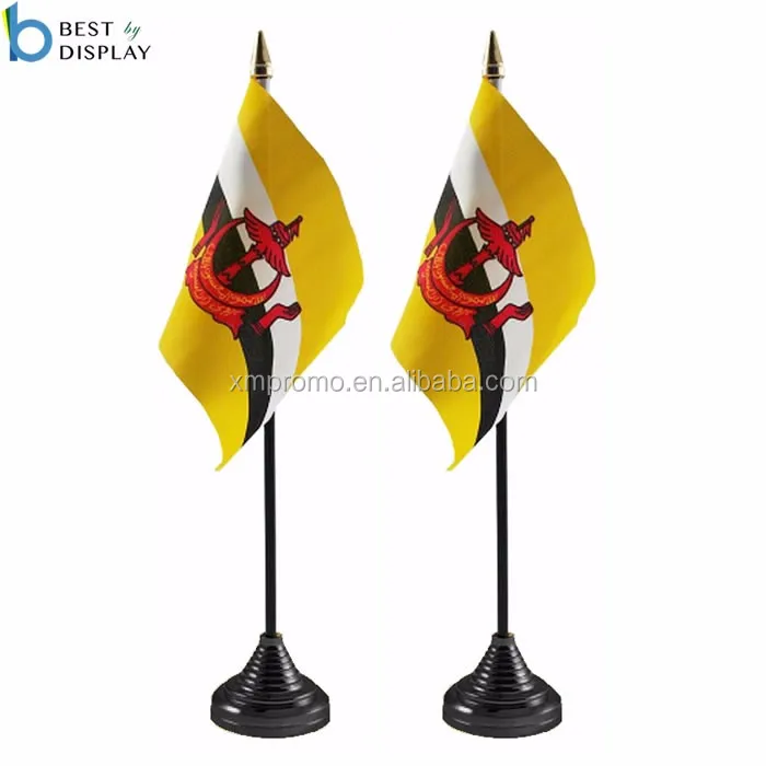 Table Flag With Multiple Flags Miniature Desk Top Decorative Flag
