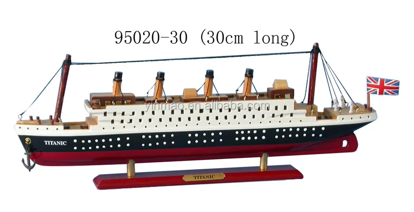 Rms Titanic Ship Model,100% Hand Craft Wooden Boat Model,30cm Length - Buy  Wood Craft Ship Model,Titanic Ship Model,Titanic Boat Model Product on  