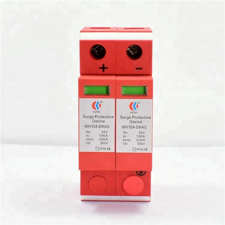 Factory Single Phase DC110V 12V 24V 48V Power Surge Protection Device Arrester for Photovoltaic System