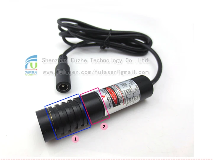 Red Dot Laser Positioning Light Assembly 690nm 50mw Line Laser Module ...