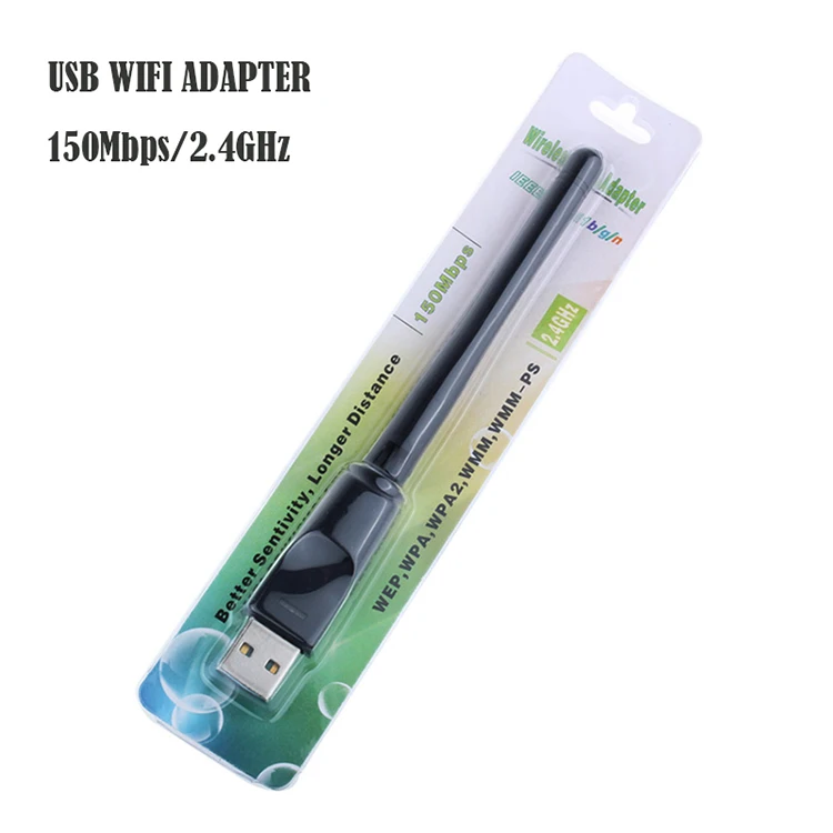 OEM 150Mbps Realtek RTL8188 Chipset USB WiFi Adapter With 2dBi External Antenna