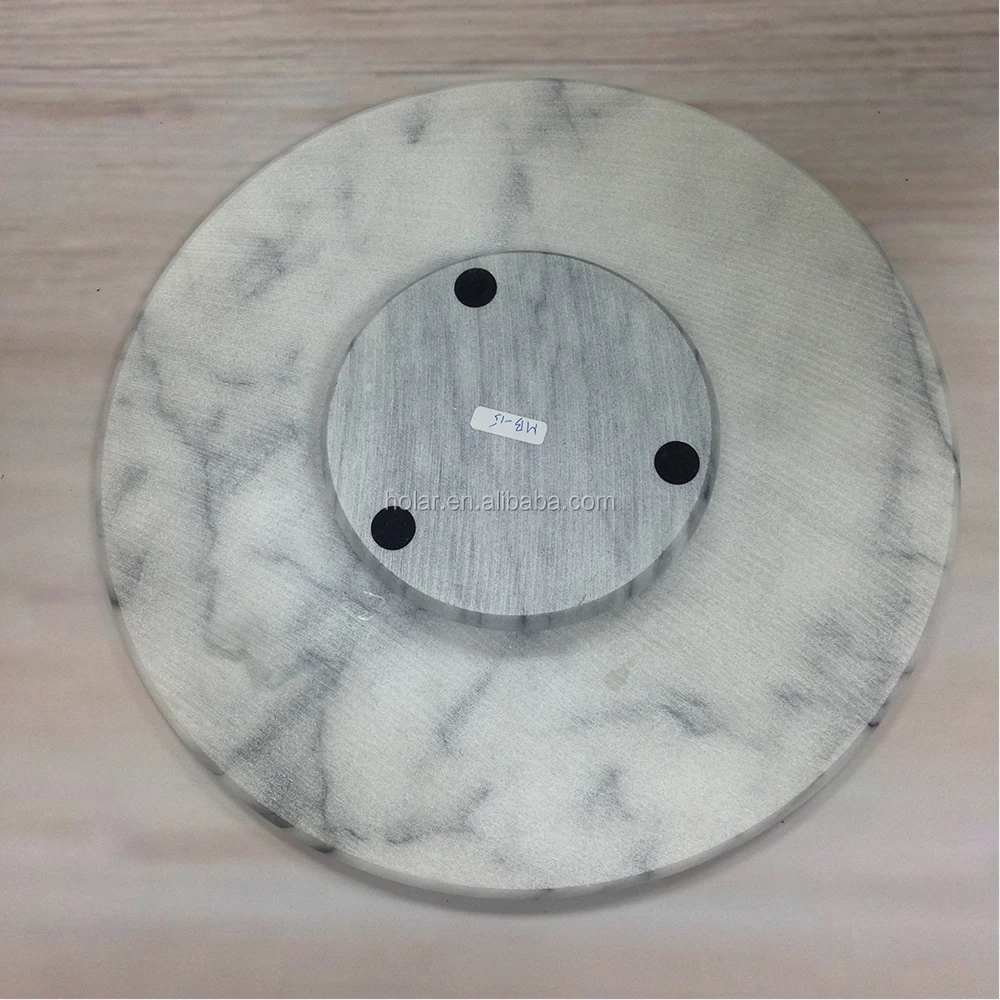 
 [Holar] Тайваньская круглая мраморная тарелка 12 дюймов  