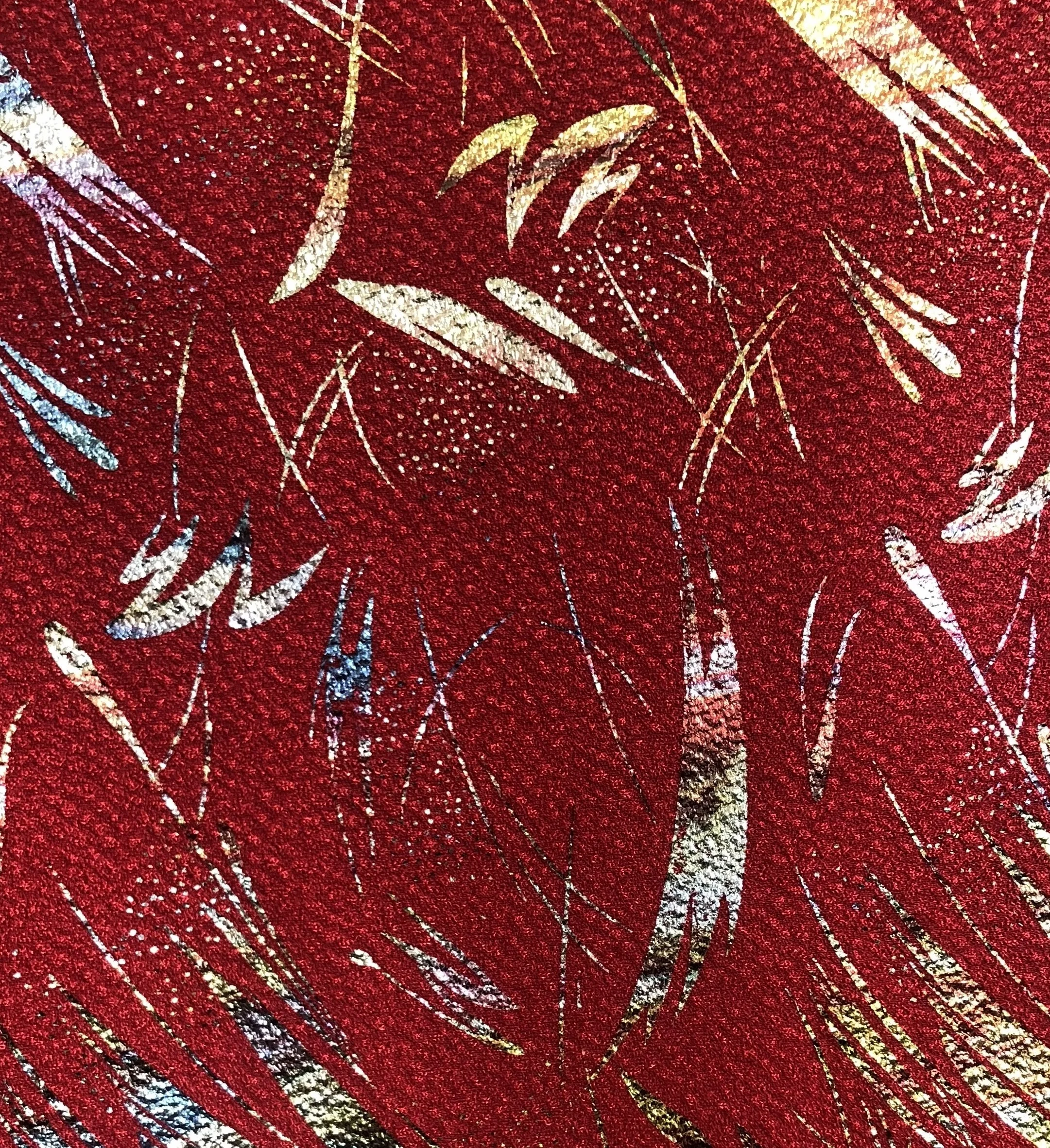 
 Дешевая заводская цена, Цветочная металлическая фольга с принтом, крепированная Фольга для пальто и модной ткани  