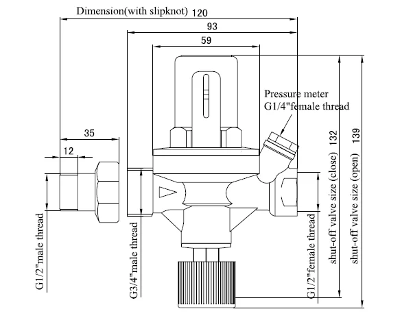 Convenient and Efficient Auto  Filling Brass Control Valve for Water Ro System
