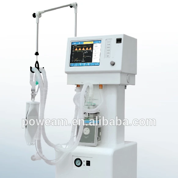 ICU CCU Medical Ventilator Machine Price/ Medical Ventilator