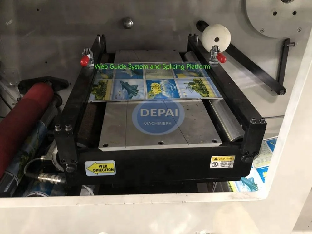 Depai 2 Color Flexographic Printing Narrow Web Flexo Printing Machine