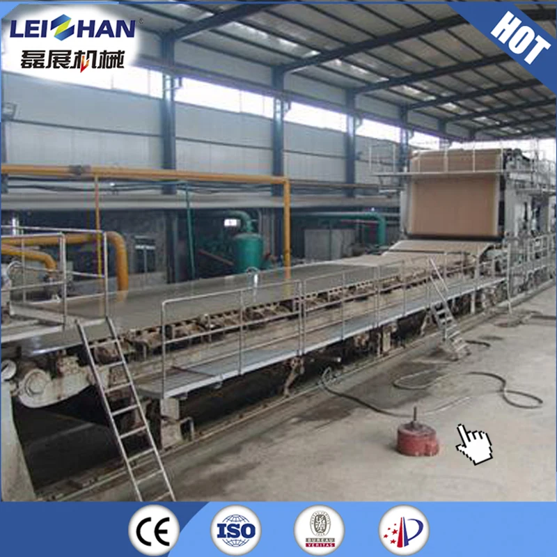 Small Paper Mill Machine Cardboard Paper Manufacturing Plant Corrugated Paper Making Machine Price