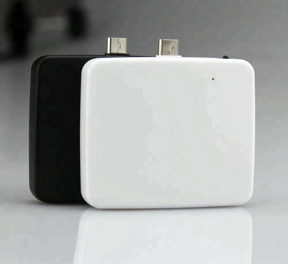 One Time Use Mini Paper Capsule Disposable Power Bank 1000mah