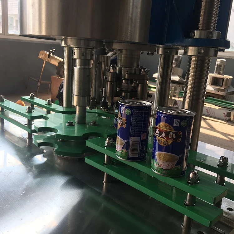 Small Fruit Food Canning Machine Automatic Canned Tuna Sealing Machine