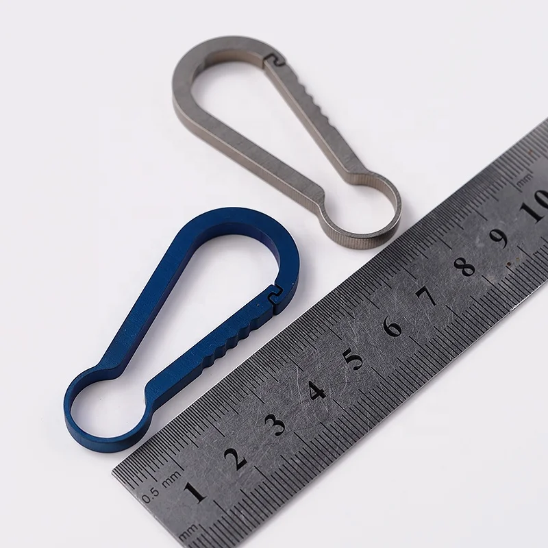 Paquete De 6 Mosquetones KZQ, De Acero Inoxidable 304 Con Resorte