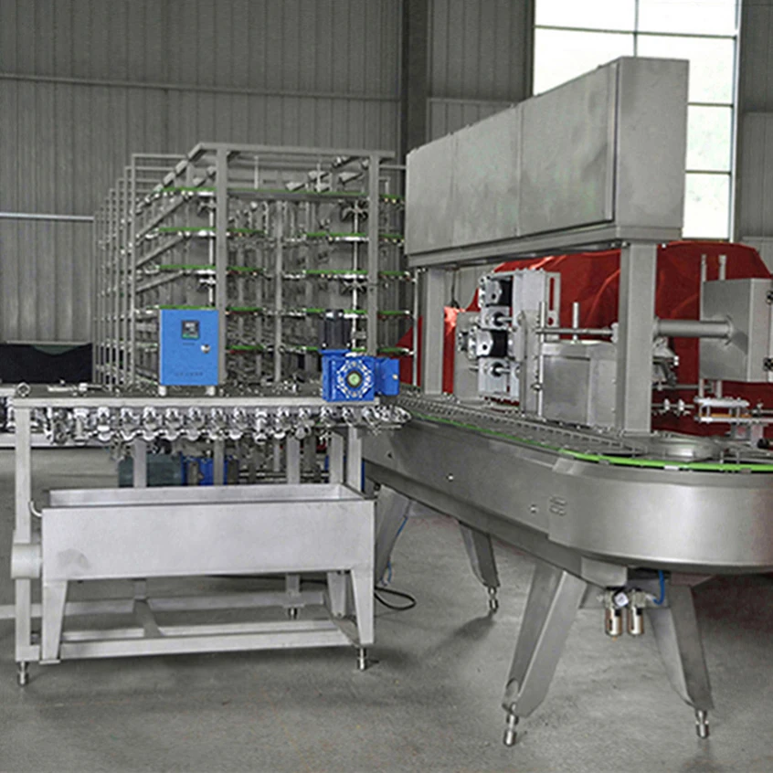 High Productivity Ice Cream Extrusion Line Max Output 6000pcs Per Hour for Fruit Milk Water & Nuts
