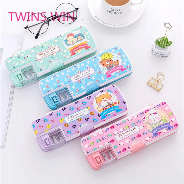 smiggle pencil case with stationery