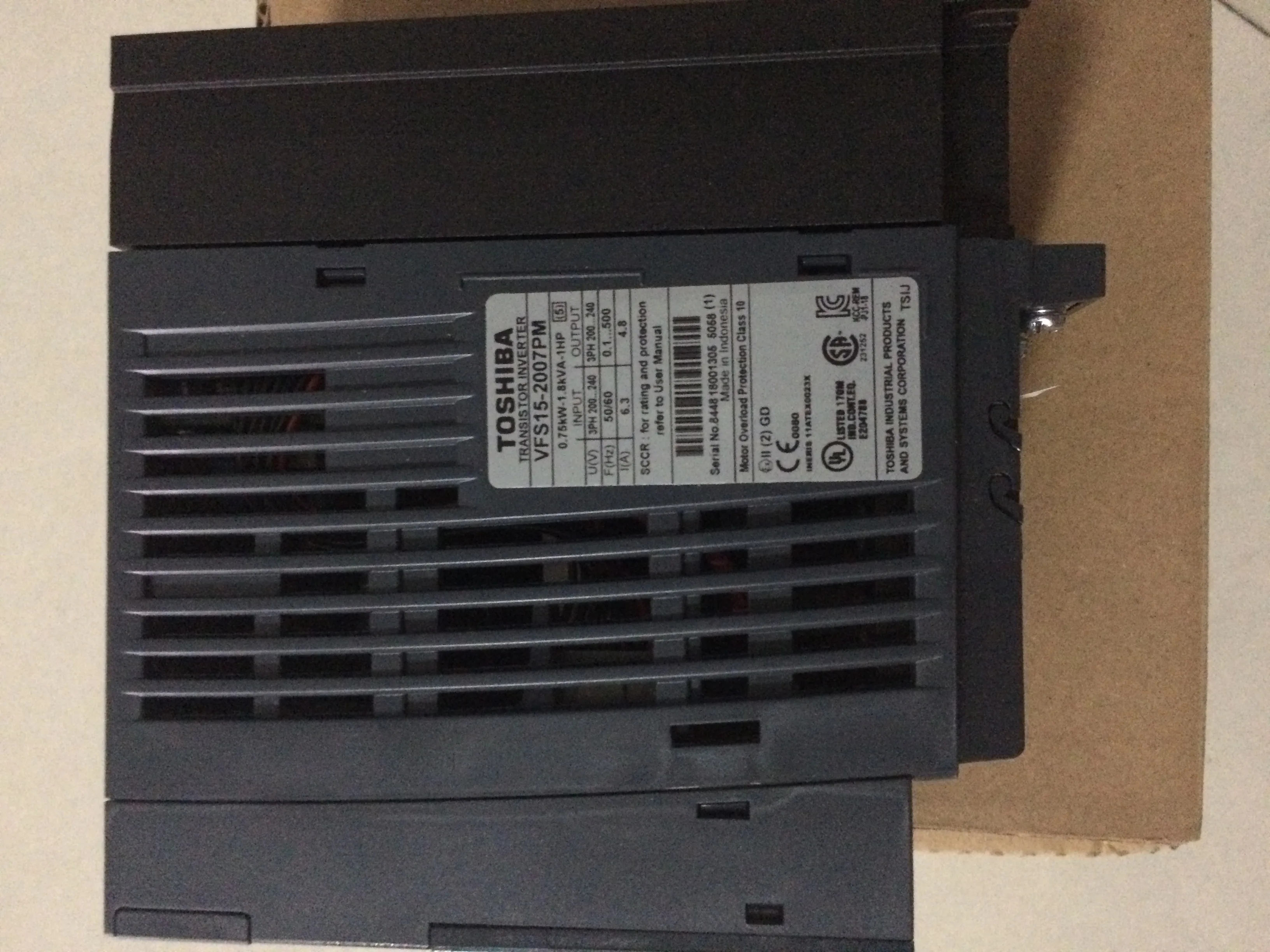 Source Toshiba AC Drive Transistor Inverter VFS15-2007PM on m