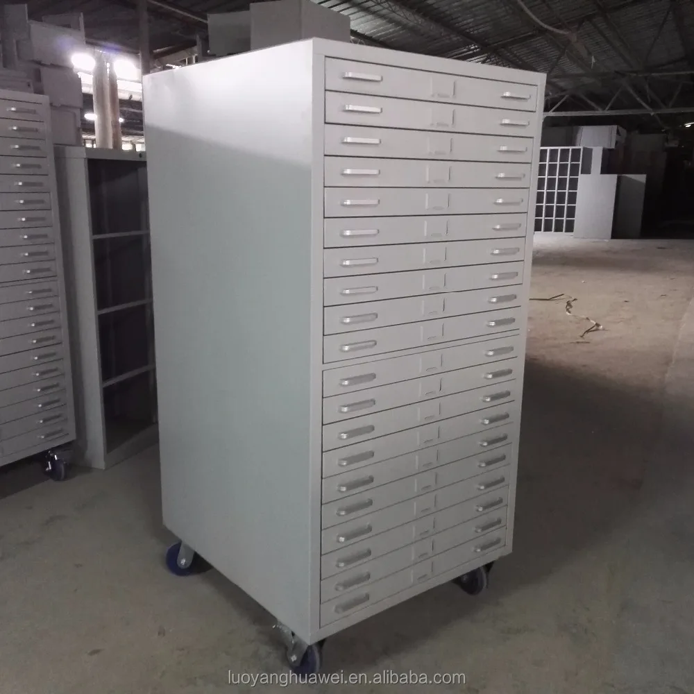 Metal Drawer Plan Paper Steel Storage Cabinet