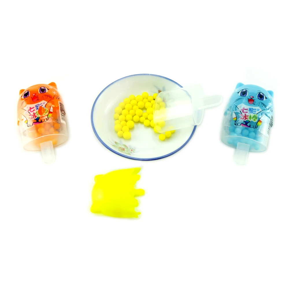 Диспенсер для мороженого, конфеты, игрушечная упаковка, Мини Круглые шарики, Халяльные сладкие конфеты