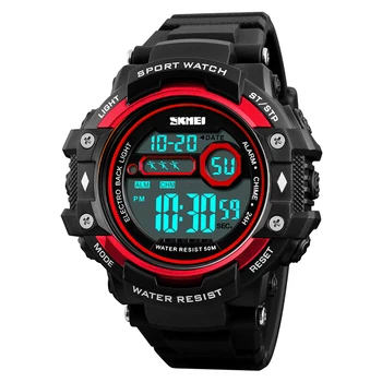 SKMEI 1325 LED Digital Men Sport Watch Week Date Alarm Chronograph Waterproof Male Clock Sport Watches