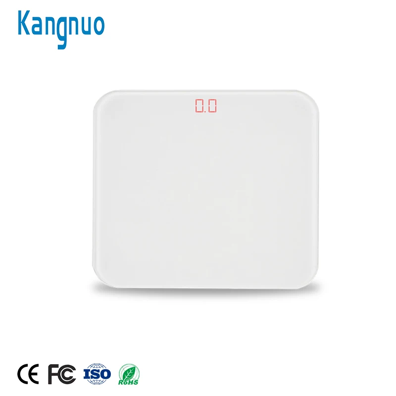 KANGNUO Private Label Step-On Function Technology Backlit Digital Weight Bathroom Scale