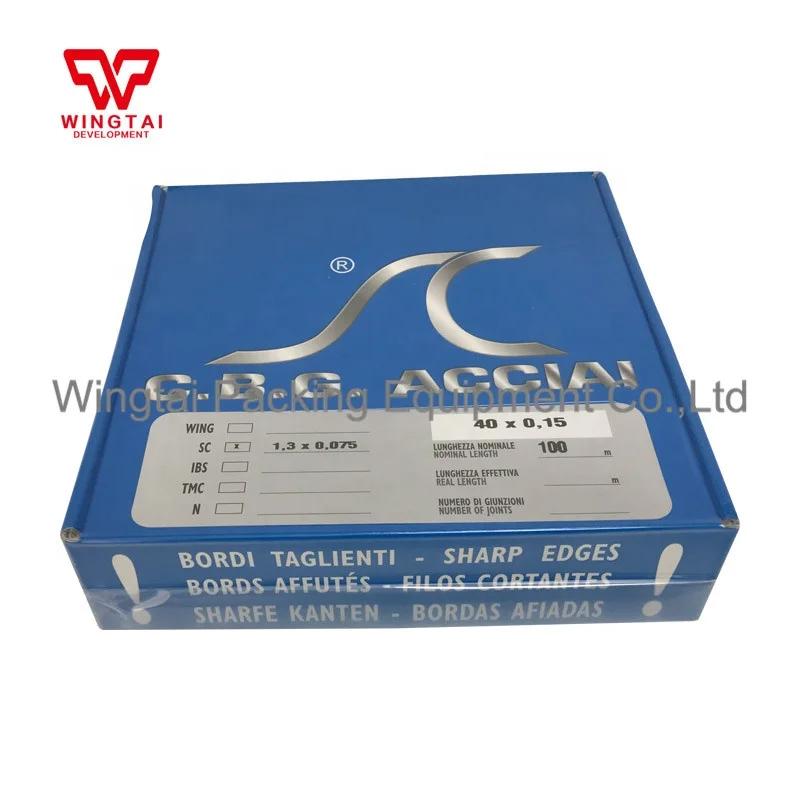 High Performance CBG Acciai LAMELLA Doctor Blade Gravure Ink Scraper