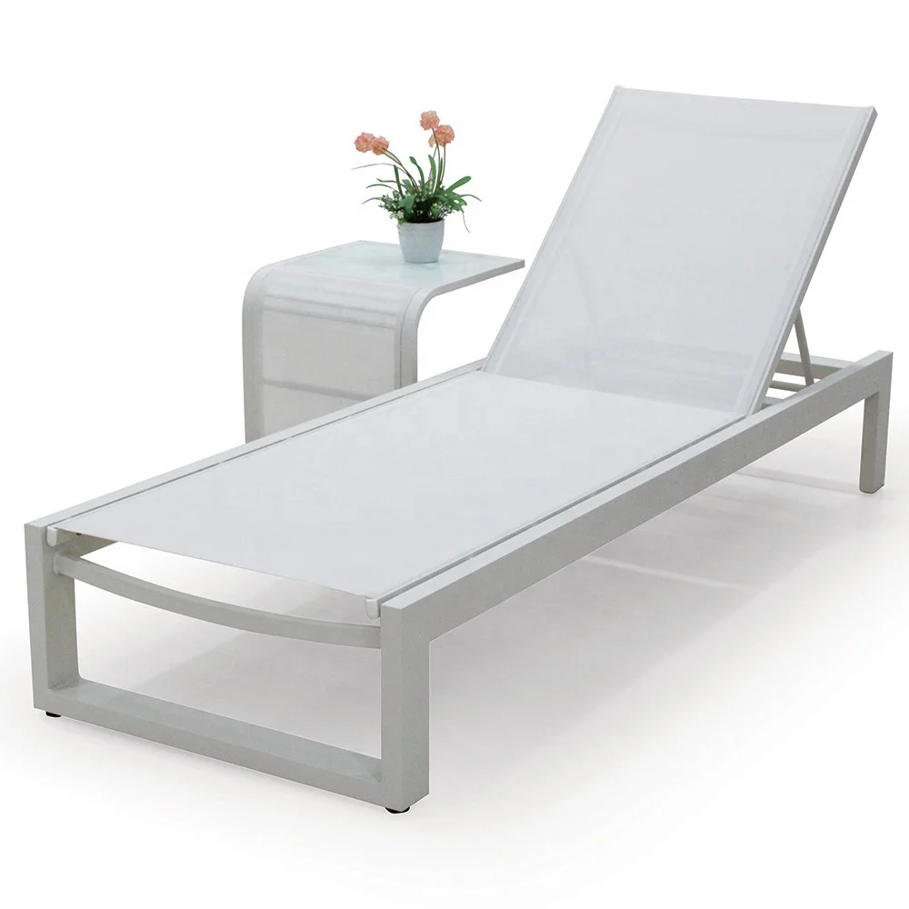 aluminum beach chaise lounge