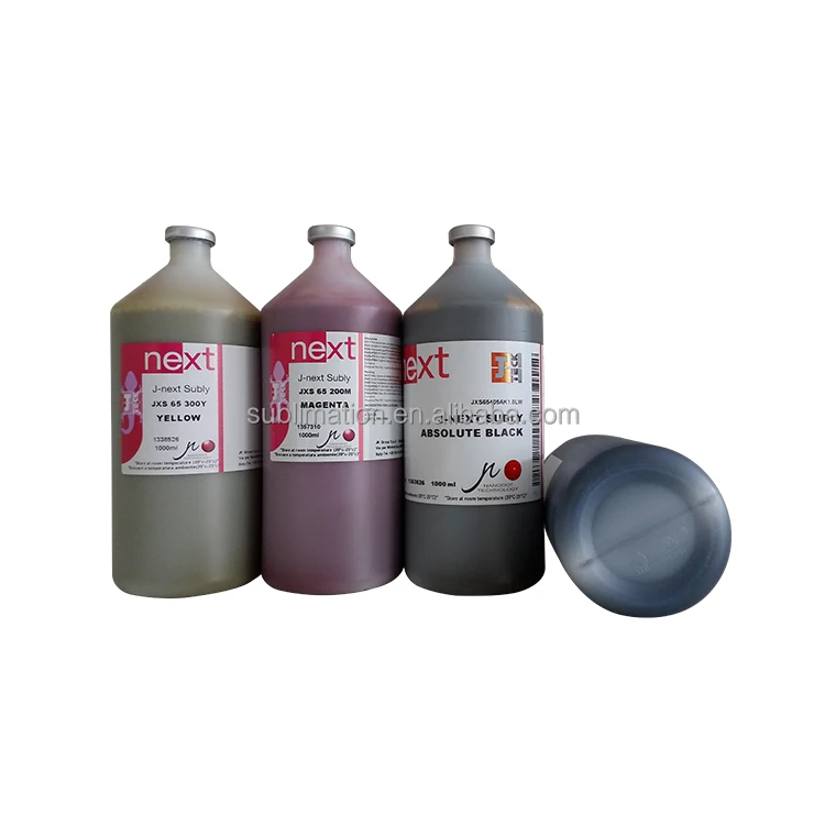 1 Liter J-Next Subly JXS-65 Dye Sublimation Ink for Mimaki / Mutoh / Roland / Epson Printers