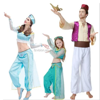 Family Belly Dance Aladdin indian princess costume