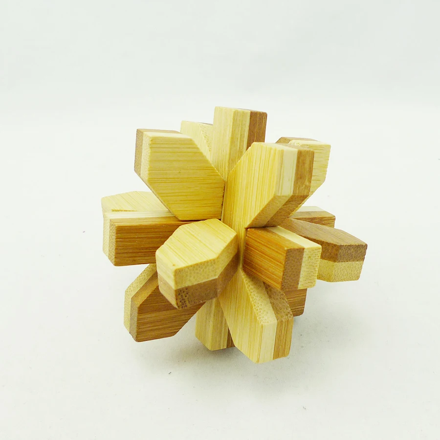 花卉风格的竹子拼图 - buy flower style bamboo puzzles,3d puzzle