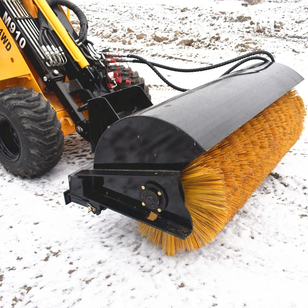 Mini Tractor 3 Point Hitch Snow Sweeper